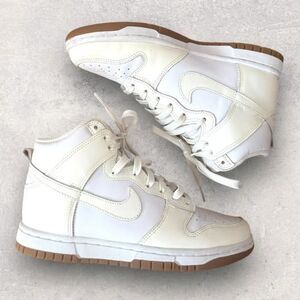 Nike Dunk High Sail Gum White Medium Brown Cream Ivory | Women’s Size 5.5
